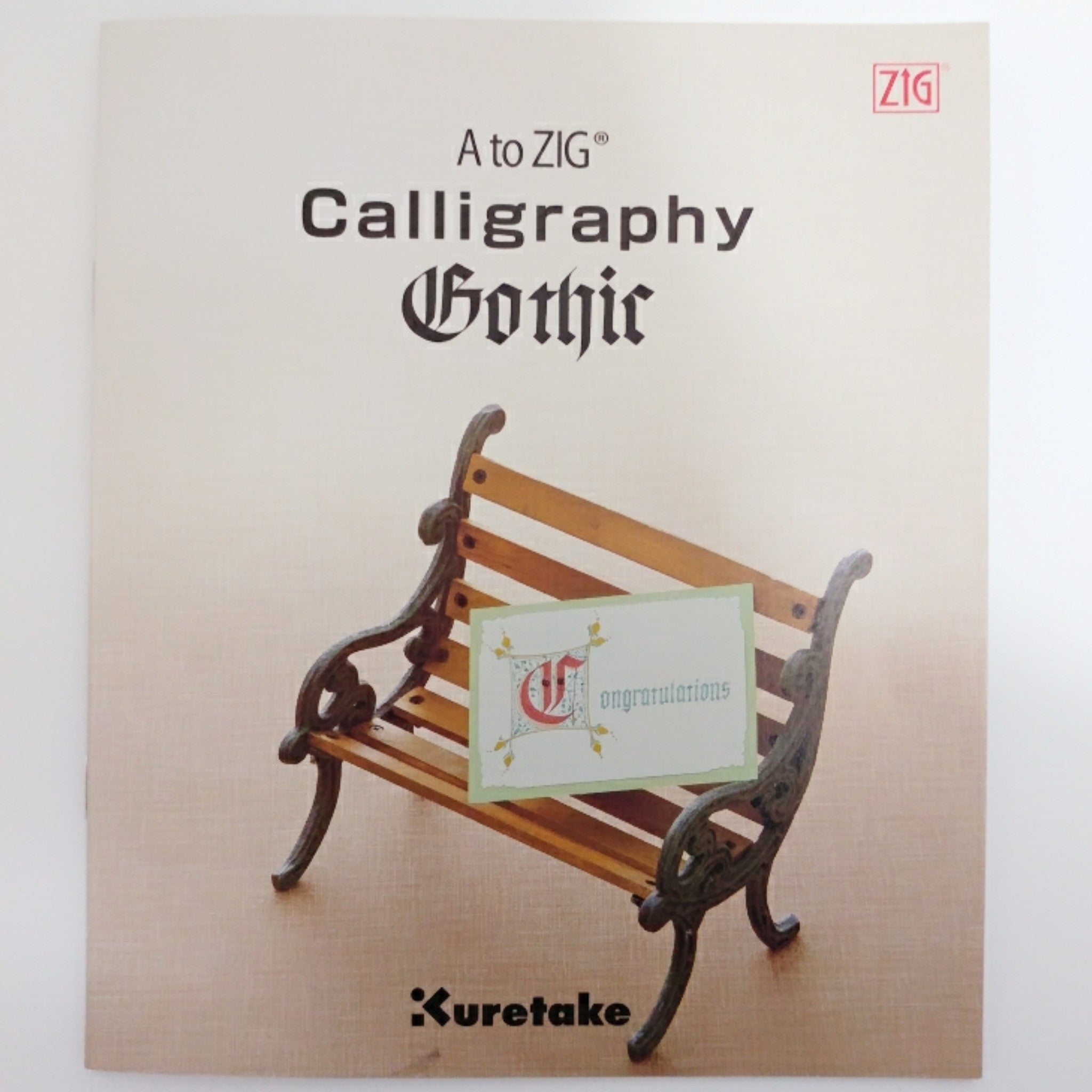 A to ZIG Calligraphy Gothic