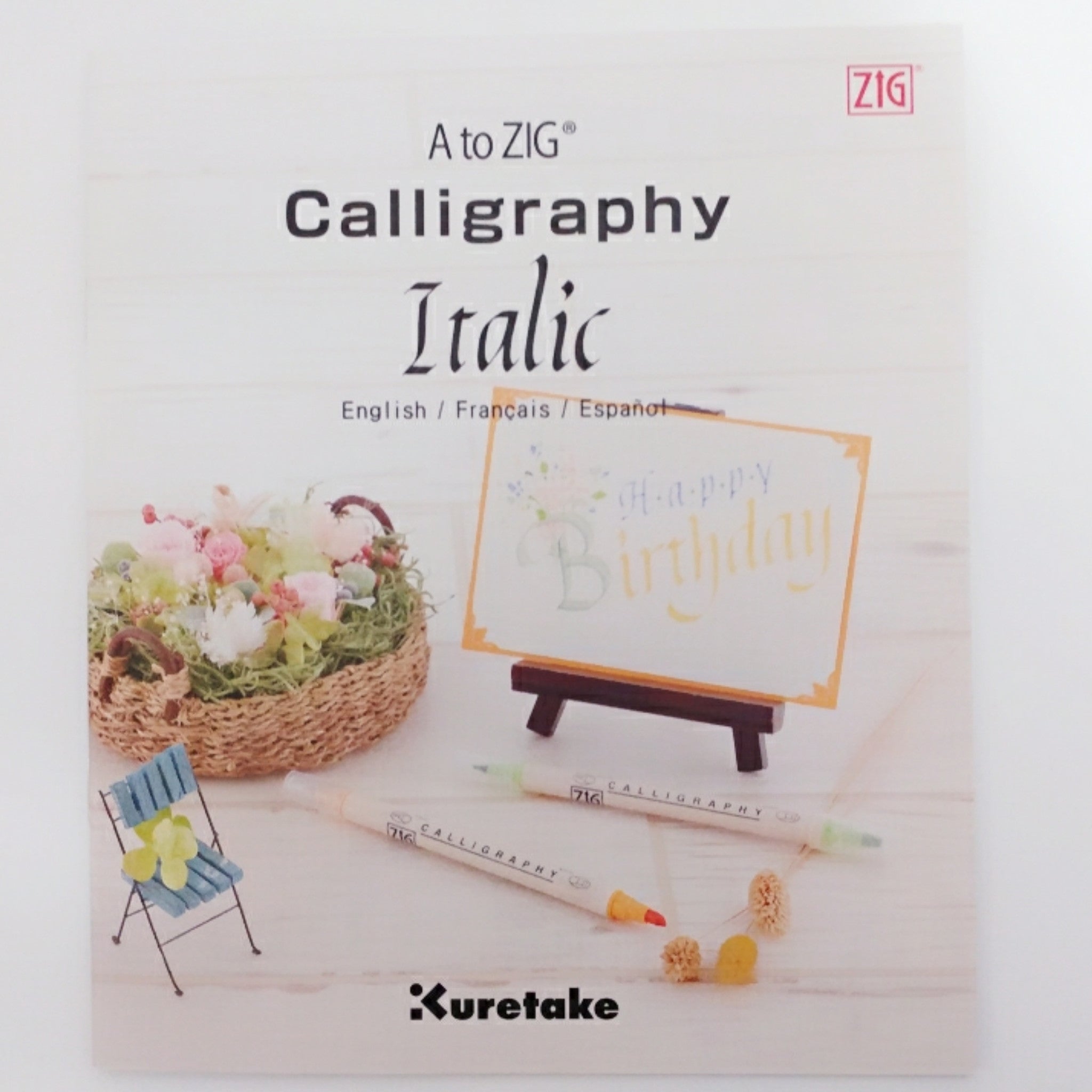 A to ZIG Calligraphy Italic