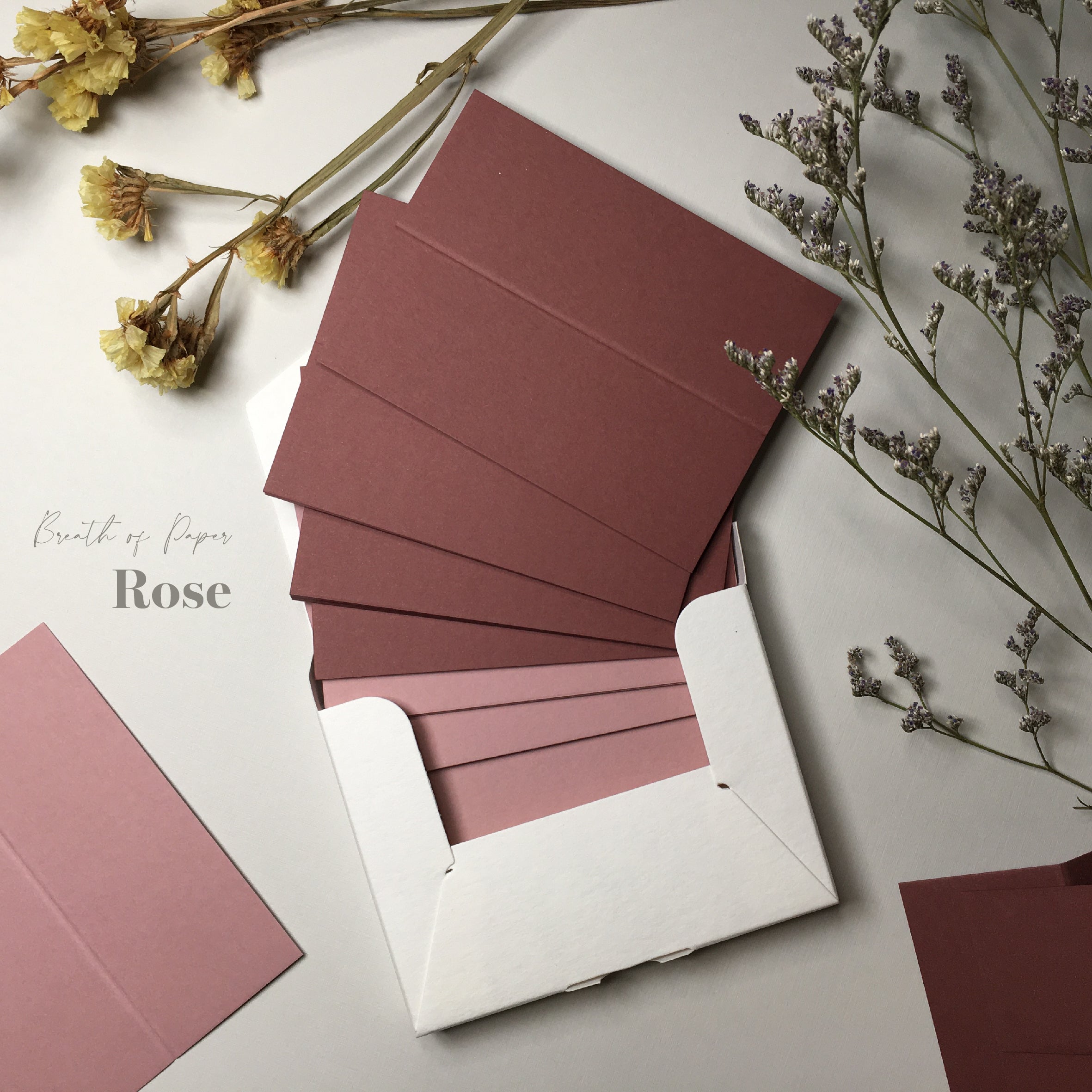 Breath of Paper Place Card 對摺名牌 (多色選擇)
