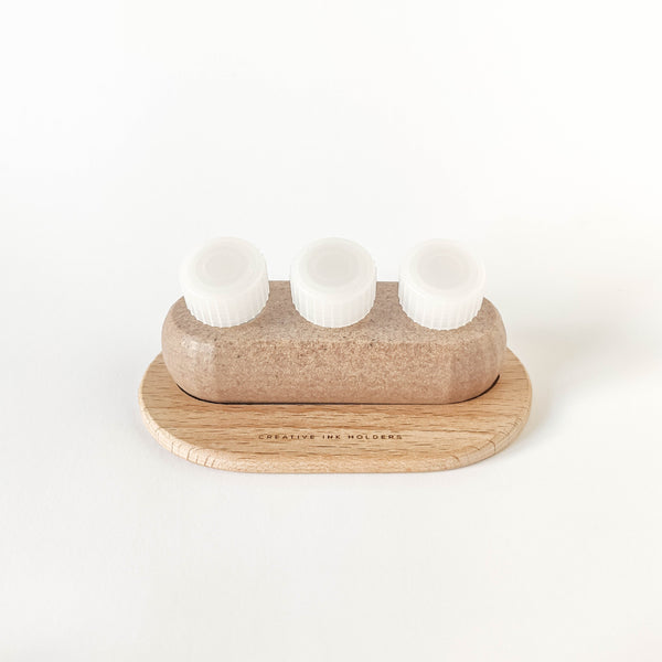 Creative Ink Holder Inkwell Eclair Handwrite House