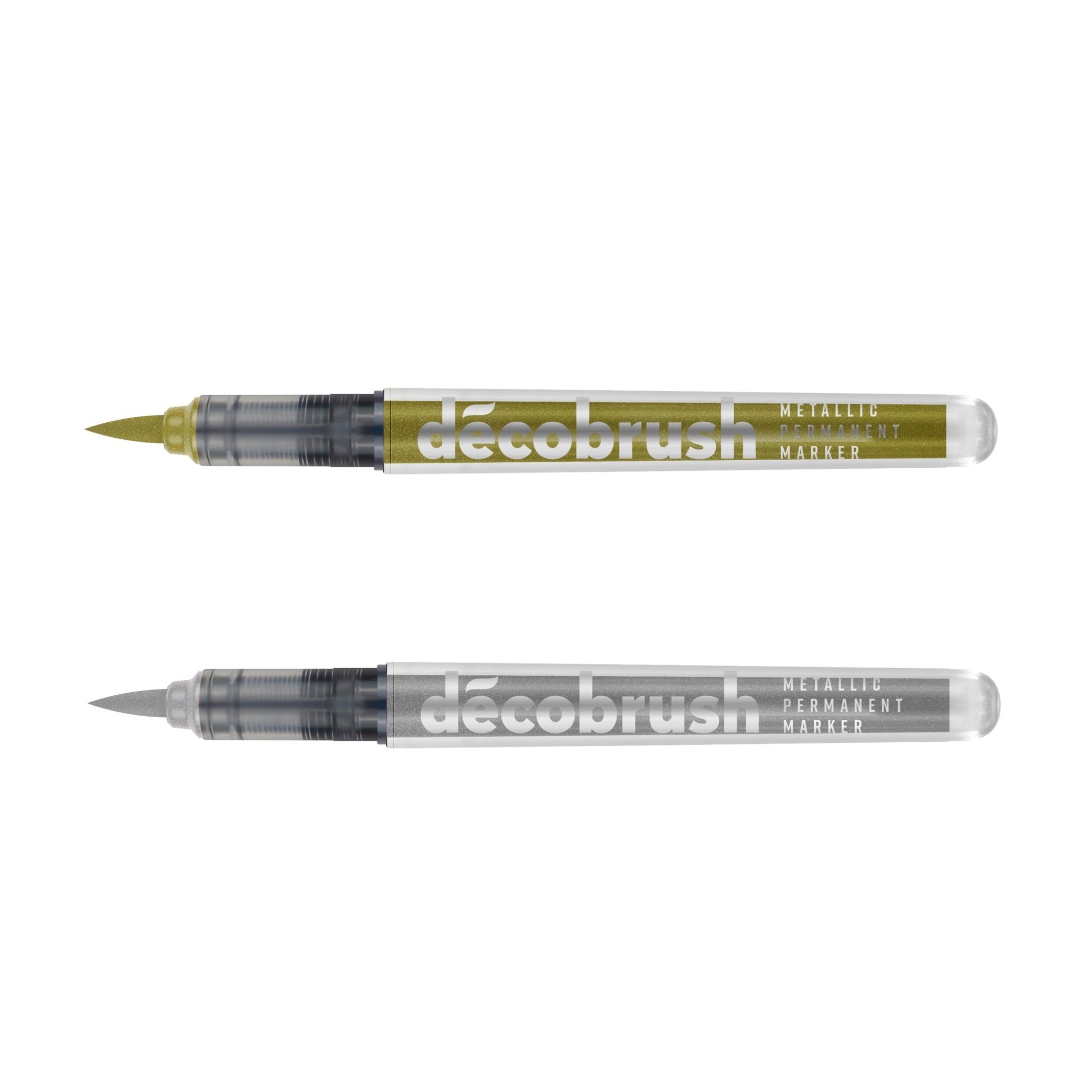 Karin DecoBrush Metallic - Gold/Silver