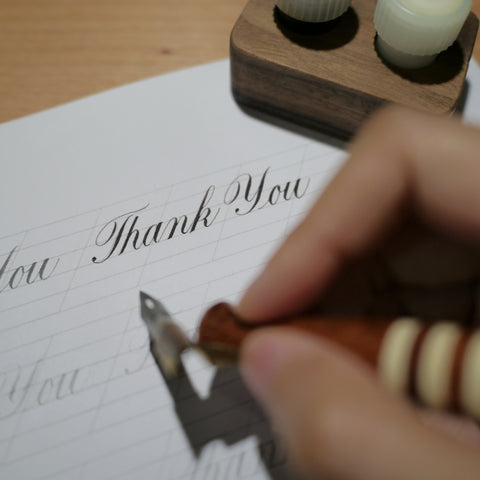 常用字句電子練習本 Dip Pen Words and Sentences Digital Workbook 西洋書法班