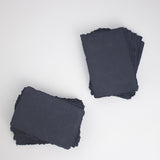 Handmade Paper 手造紙 - Black (A6/A5尺寸)