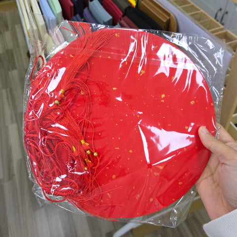 新年紅紙圓掛飾 CNY Decoration