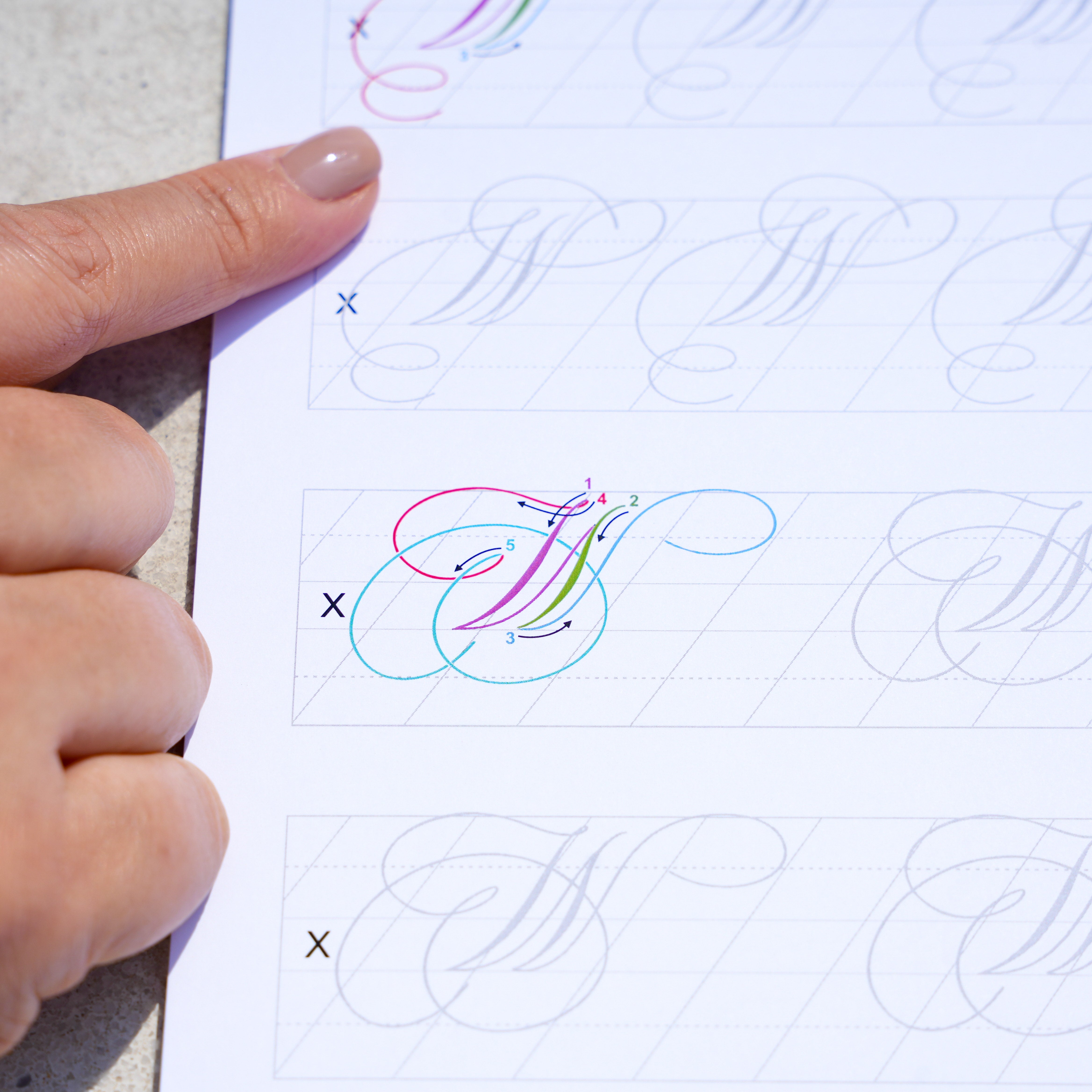 Files Caligraphy The Enchanted World of Calligraphy Flourishing Workbook – Handwrite House