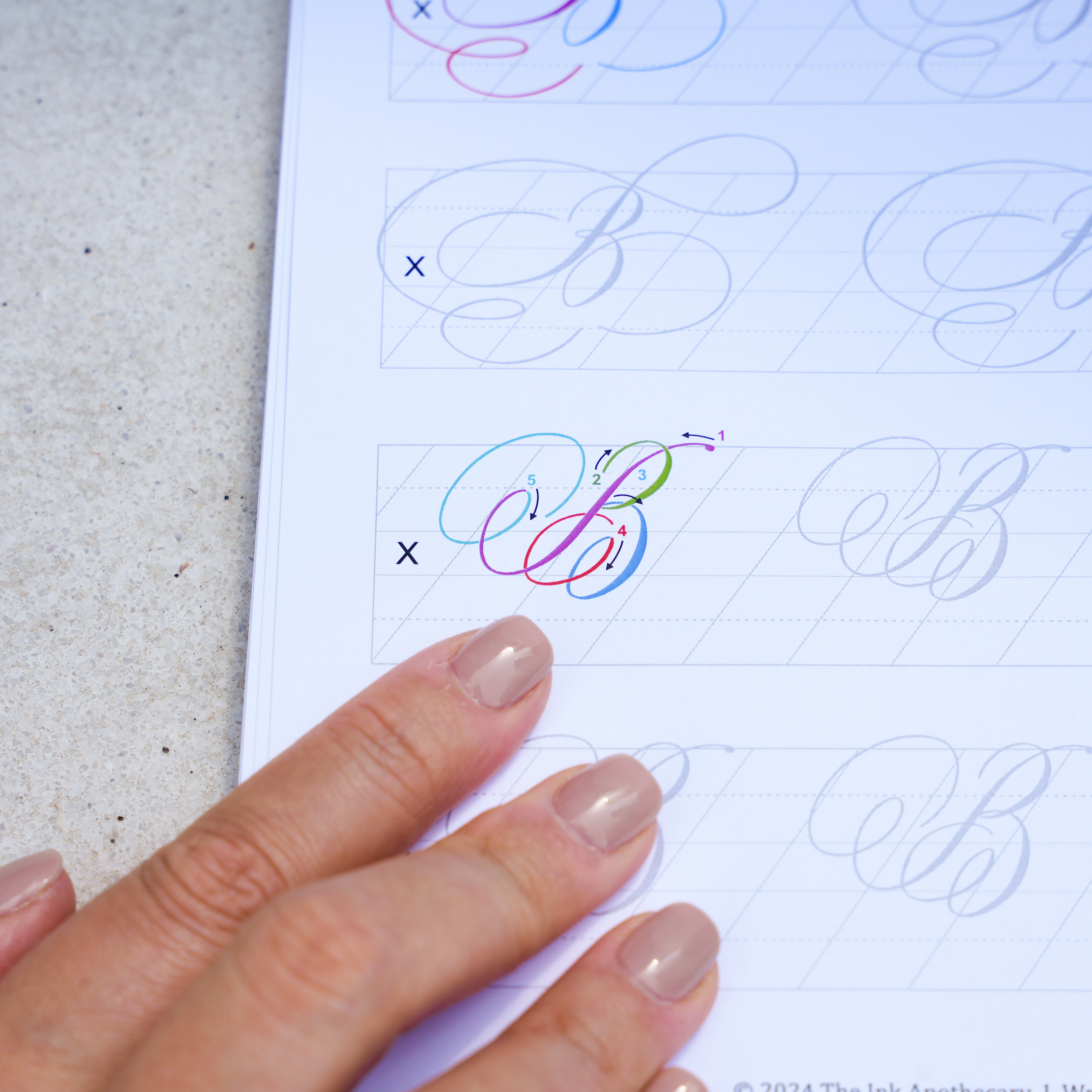 Files Caligraphy The Enchanted World of Calligraphy Flourishing Workbook – Handwrite House