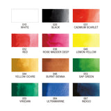 Kuretake Gansai Tambi 12 Color Set (Set I / II) 吳竹耽美顏彩