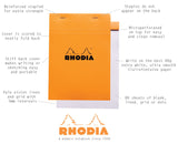 Rhodia Lined Pad (橫線引導線)