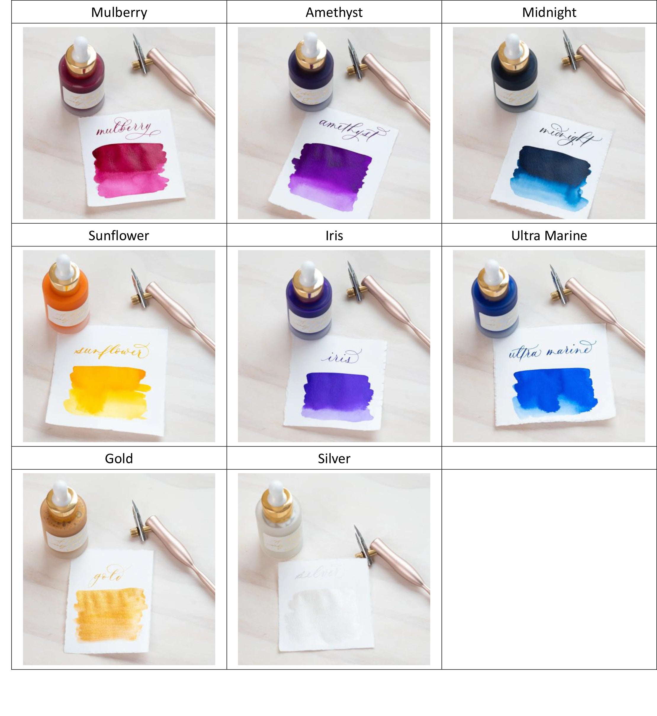 Tom's Studio Calligraphy Ink – Handwrite House