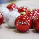 Christmas Bauble Calligraphy Workshop 手寫聖誕球 西洋書法班