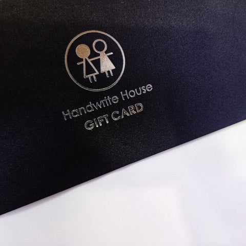 Calligraphy Class Gift Card 西洋書法班禮品卡