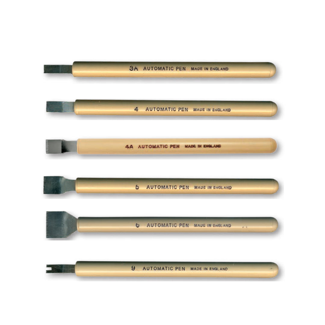 英國手製Automatic Lettering Pens