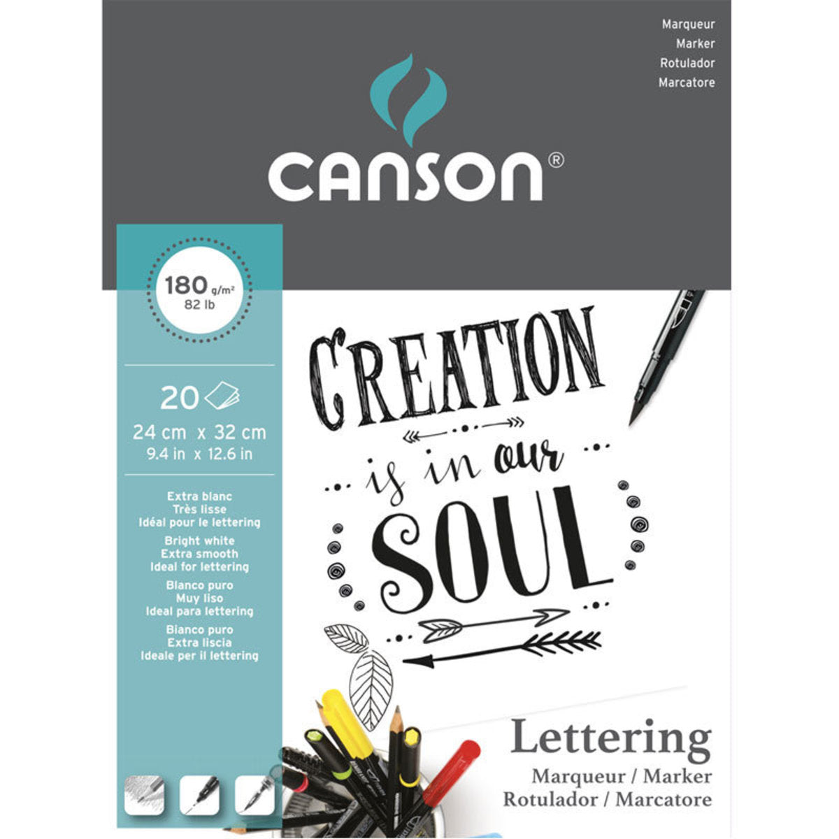 Canson Lettering Pad - Marker
