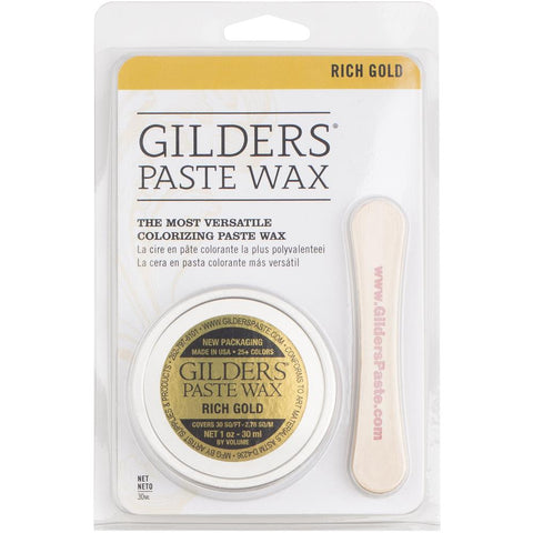GILDERS Paste Wax Finishes Engraving上色膏 (多色)