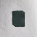 Handmade Paper 手造紙 - Dark Green (A6/A5尺寸)