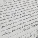 Michael Sull American Cursive Handwriting