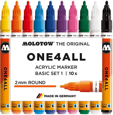Molotow ONE4ALL Acrylic Marker - Pastel Set