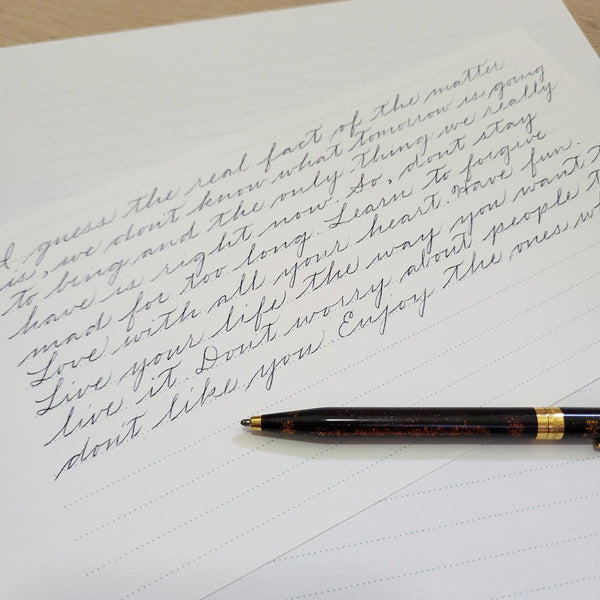【實體班】初班Penmanship Workshop 鋼筆/原子筆硬筆西洋書法班 – Handwrite House