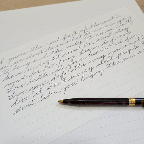 初班Penmanship Workshop 鋼筆/原子筆硬筆西洋書法班