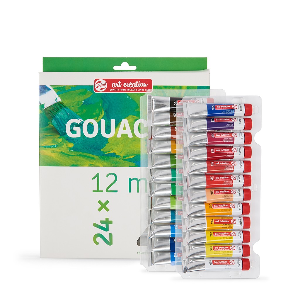 TALENS ART CREATION SET GOUACHE 8 X 12ML TALENS ART CREATION SET GOUACHE 8 X 12ML