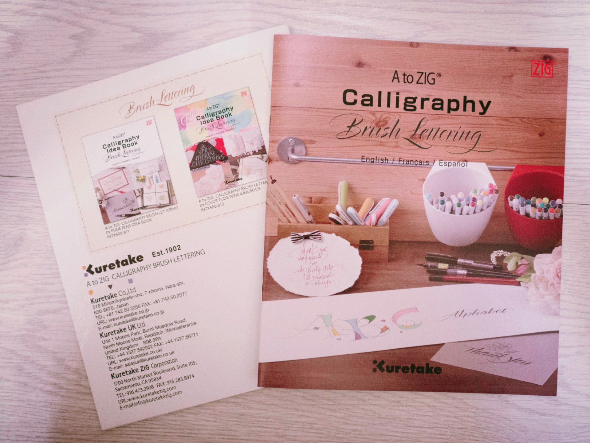 ZIG A to ZIG Calligraphy Brush Lettering